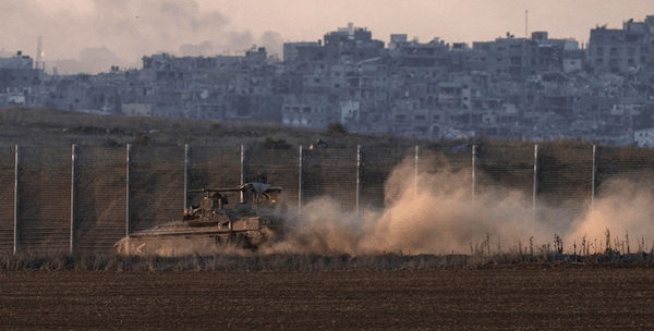 | Israeli soldiers move on armored personnel carriers APC near the Israeli Gaza border in southern Israel December 18 2024 | MR Online